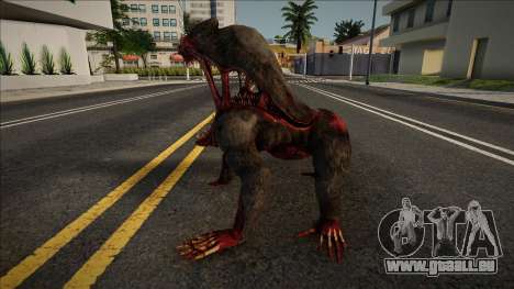 Gorila infectado del juego Zoochosis pour GTA San Andreas