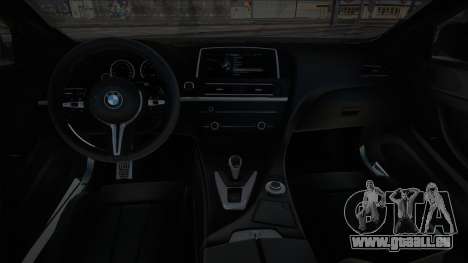 Bmw M6 Gran Coupe Black pour GTA San Andreas