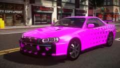 Nissan Skyline R34 Heroshi S8 für GTA 4