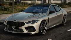 BMW M8 Competition Gran Coupe Silver für GTA San Andreas