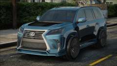 Lexus Lx570 Egiht Star für GTA San Andreas