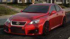 Lexus IS-F Red pour GTA San Andreas