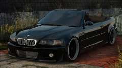 BMW M3 E46 Cabrio Blek pour GTA San Andreas