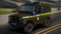 UAZ-31514 Service de patrouille de police de l’Ukraine pour GTA San Andreas