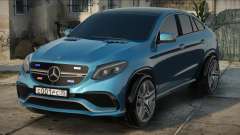 Mercedes-Benz GLE63 BLUE für GTA San Andreas