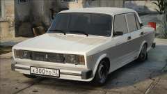 VAZ 2107 Weiß und Lager für GTA San Andreas