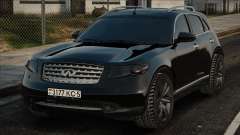 Infiniti FX45 Blek pour GTA San Andreas