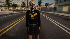 Mädchen mit Halloween-Make-up für GTA San Andreas