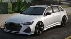 Audi RS6 Avant 2020 White pour GTA San Andreas