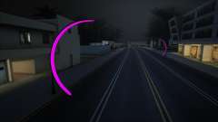 Arches de néons à Los Santos et San Fierro (Violet pour GTA San Andreas