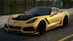 Chevrolet Corvette ZR1 2019 Yellow für GTA San Andreas