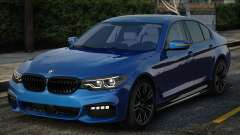 BMW 540i G30 Bleu pour GTA San Andreas