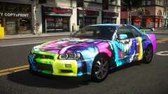 Nissan Skyline R34 Heroshi S4 für GTA 4