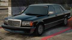 Mercedes-Benz W126 - Black pour GTA San Andreas