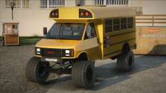 GMC BUS Yellow für GTA San Andreas