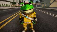 Star Fox Skin - Slippy pour GTA San Andreas