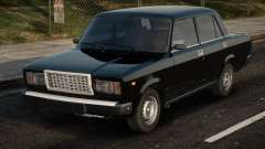 VAZ 2107 Noir en stock classique pour GTA San Andreas