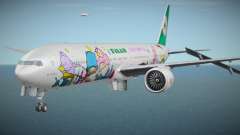 EVA Air Boeing 777-36NER B-16722 Hello Kitty Shi