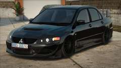 Mitsubishi Lancer Evolution IX Blek für GTA San Andreas