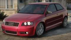 Audi A3 Red pour GTA San Andreas