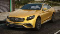 Mercedes-Benz S63 AMG Coupe Yellow pour GTA San Andreas