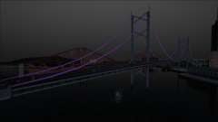 Pont au néon à San Fierro pour GTA San Andreas