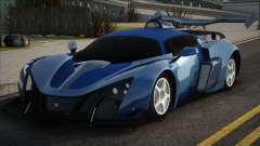 MARUSSIA B2 Blue pour GTA San Andreas