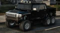 Hummer H6 Sut Pickup Blek für GTA San Andreas