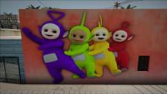 Fresque Teletubbies pour GTA San Andreas