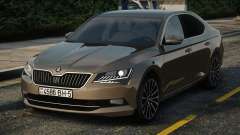 Skoda Superb Grey für GTA San Andreas