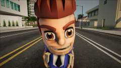 Barry Steakfries from Jetpack Joyride Skin für GTA San Andreas