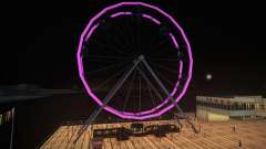 Lumières de grande roue au néon (néon) pour GTA San Andreas