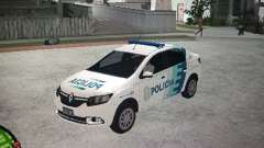 Renault Logan Police pour GTA San Andreas