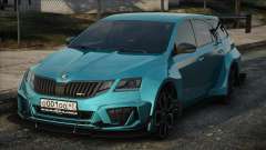 Skoda Octavia VRS BLue für GTA San Andreas