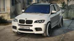 BMW X5m - White pour GTA San Andreas