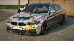 BMW M5 Vinyl für GTA San Andreas