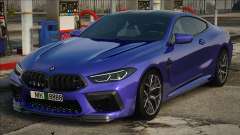 BMW M8 Competition Blue pour GTA San Andreas