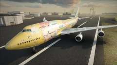 ANA In a Pokemon Livery B747-400 Skin pour GTA San Andreas