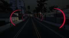 Arches de néons à Los Santos et San Fierro (Reds pour GTA San Andreas