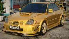 Subaru WRX STI Yellow für GTA San Andreas