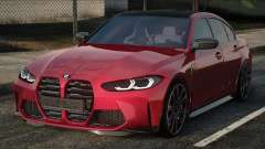 BMW M3 Competition g80 2021 Red für GTA San Andreas