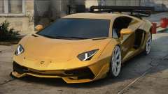 Lamborghini Aventador LP700-4 Yellow Stock für GTA San Andreas