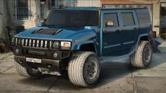 Hummer H2 Blue für GTA San Andreas