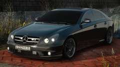 Mercedes CLS55 AMG Blek für GTA San Andreas