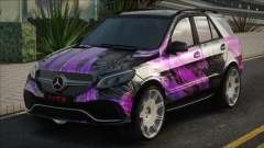 Mercedes-Benz GLE63 AMG Paint pour GTA San Andreas