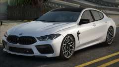 BMW M8 Gran Coupe Blanc pour GTA San Andreas