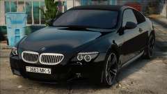 BMW M6 Black Coupe für GTA San Andreas