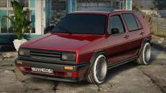 Volkswagen Golf 2 RED für GTA San Andreas