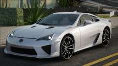 Lexus LFA 2010 White pour GTA San Andreas