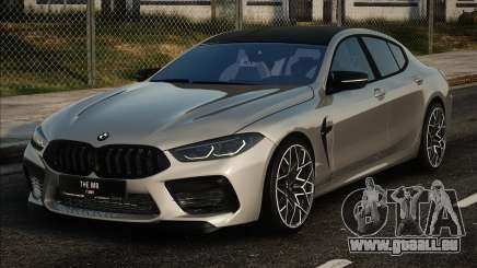 BMW M8 Competition Gran Coupe Silver pour GTA San Andreas